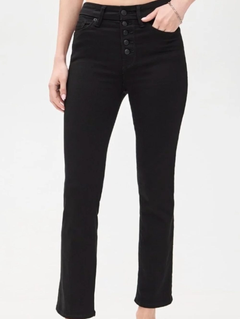 NEW Good American Good Legs Straight Jeans - Women's 2